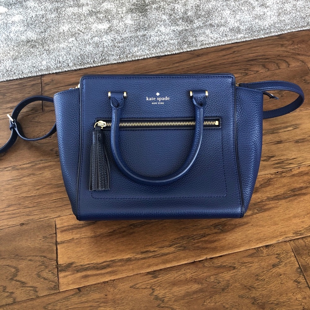 kate spade new york handbag - navy blue